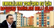 TOKİ AKSARAY’A “EMEKLİ GRUBU KONUT PROJESİ” KAPSAMINDA 300 KONUT YAPIYOR