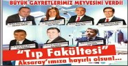 AK PARTİ İL BAŞKANI KARATAY “TIP FAKÜLTESİ AKSARAY’IMIZA HAYIRLI OLSUN”