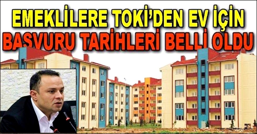 TOKİ AKSARAY’A “EMEKLİ GRUBU KONUT PROJESİ” KAPSAMINDA 300 KONUT YAPIYOR
