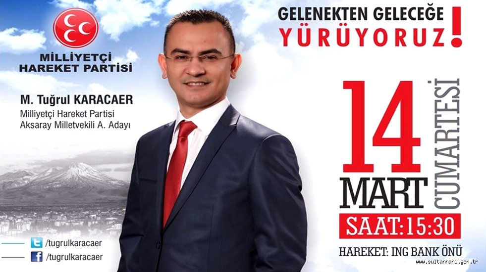 TUĞRUL KARACAER ADAY ADAYLIĞINI AÇIKLIYOR