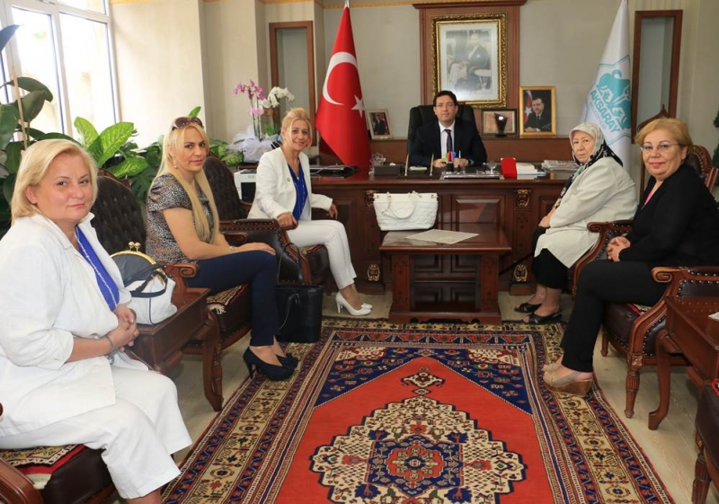 Türk Anneler Derneği Yöneticilerinden Yazgı’ya Ziyaret