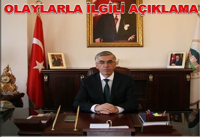 Vali Ataklı Dün Aksaray'da Yaşanan Olaylarla İlgili Açıklama Yaptı
