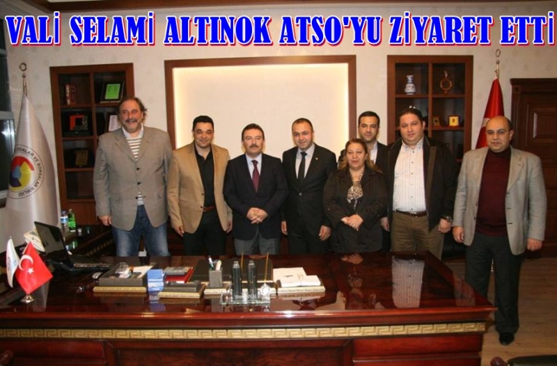 Vali Selami Altınok Aksaray Ticaret Ve Sanayi Odasını Ziyaret Etti