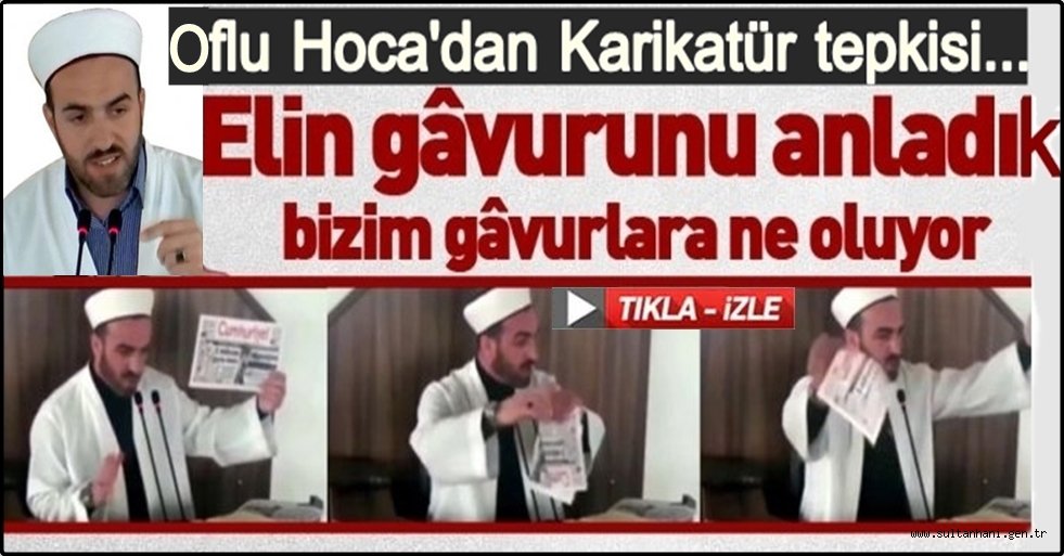 YASİN GÜNDOĞDU HOCA'DAN KARİKATÜR TEPKİSİ