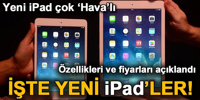 Yeni İpad Air Tanıtıldı
